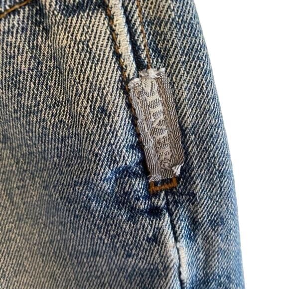 Silver Jeans Vintage Light Wash Button Fly Straight Leg Jeans L9618SU Size 30/32 - Picture 8 of 14